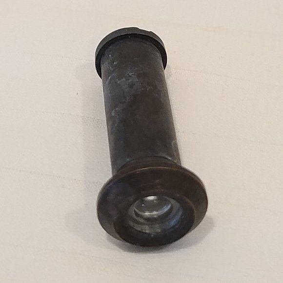 Vintage Bronze Finish Door Viewer Peephole - New in box - Picture 2 of 8